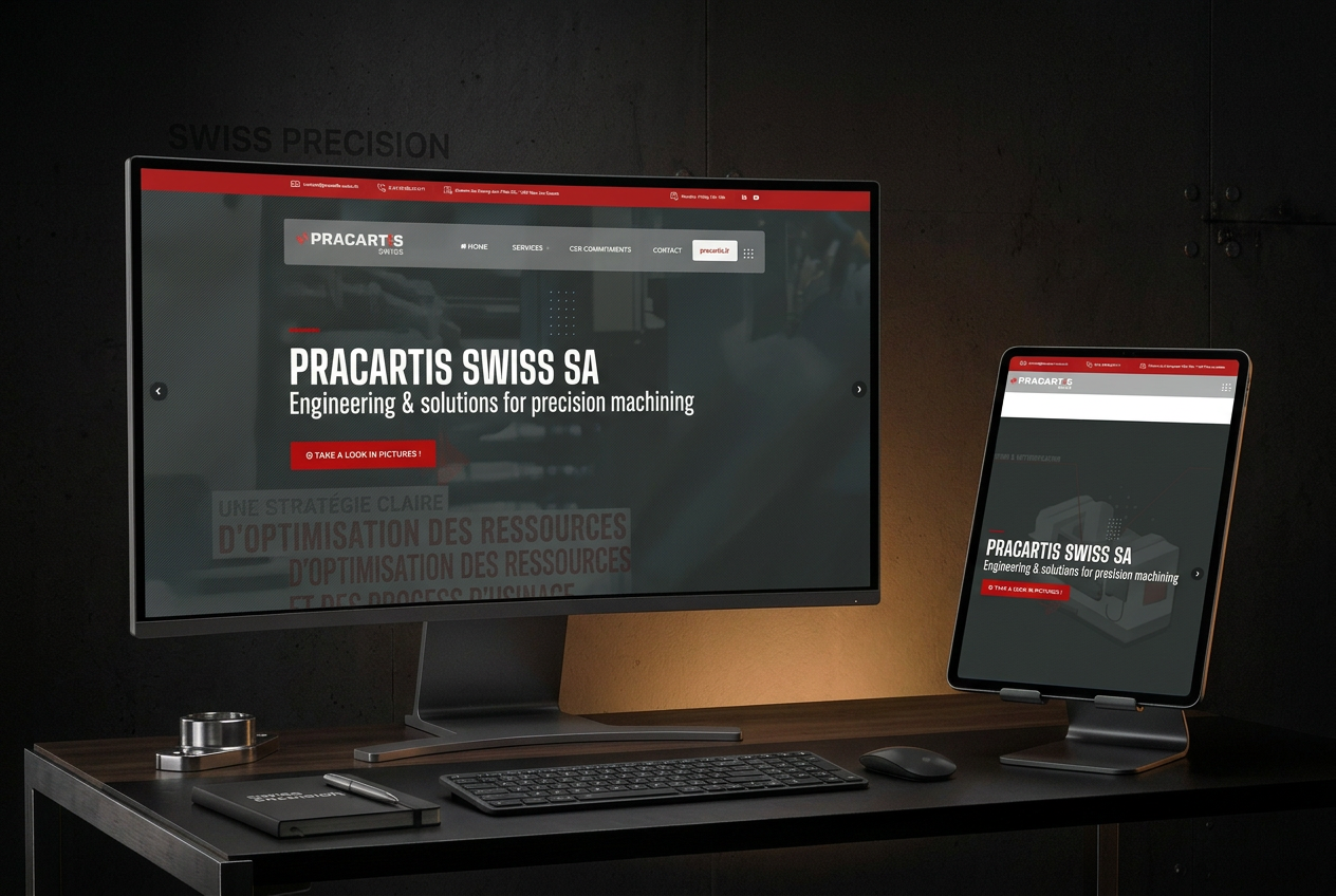 Aperçu du projet Pracartis Swiss